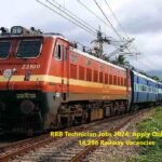 RRB Technician Jobs 2024