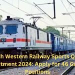 South Western Railway Sports Quota Recruitment 2024