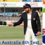 India and Australia Battle for Glory in 4th Test