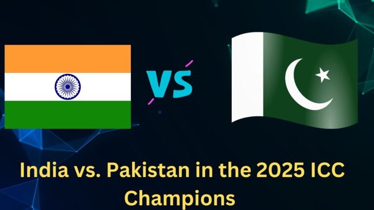 India vs.Pakistan Clash of Titans