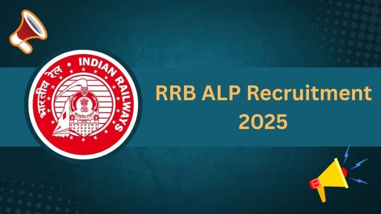 RRB ALP Recruitment 2025