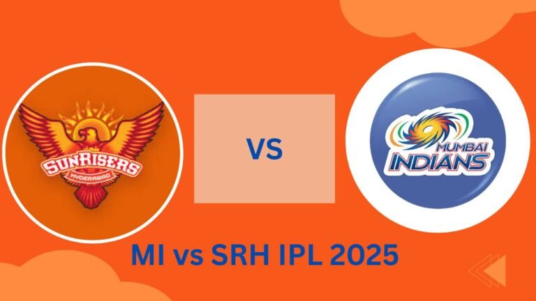 MI vs SRH IPL 2025