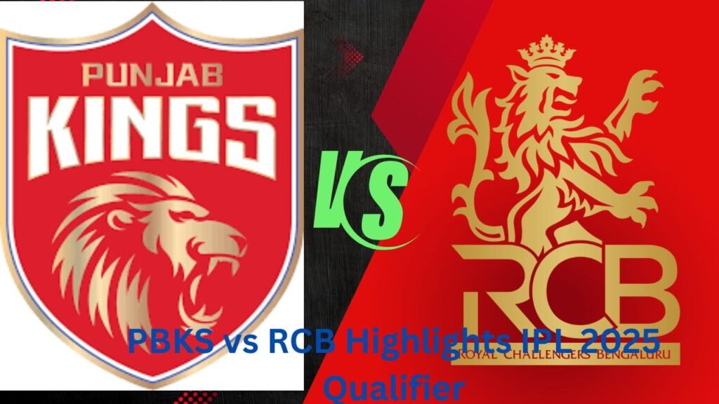 PBKS vs RCB Highlights IPL 2025